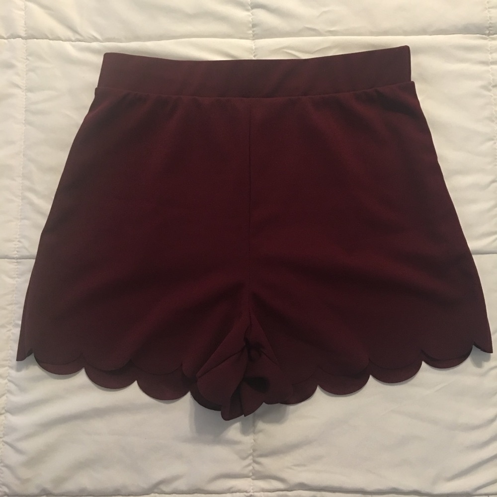 Scalloped Shorts